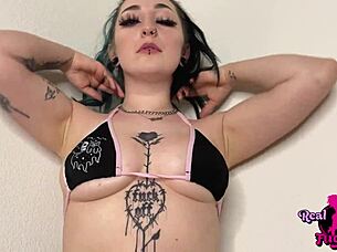 Big tit goth teen squirts on friend's cock willow alize