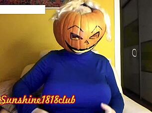 happy halloween pumpkin cam recorded on october 31