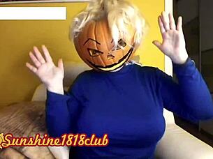 happy halloween pumpkin cam recorded on october 31