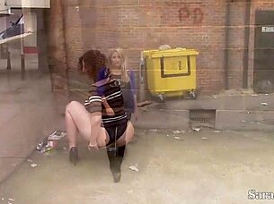 Kaz's Big Tits Contrast Her Petite Frame.