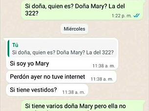 doña mary gives me sentones feeling lonely