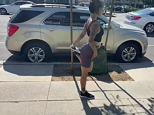 Does fit Ava Lee try Rome Major's thick cock in the best workout?