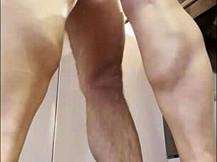 Spy Camera Catches Mommy with Big Cock in Tight Pussy