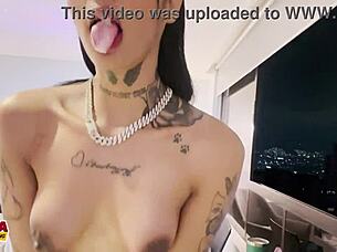 melody hot's first casting with blowjob and monster cock