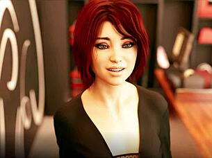 Blonde teen with big tits in a o a academy scene