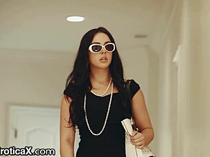 eroticax horny brunette fulfills deepest desires with riding and muff diving