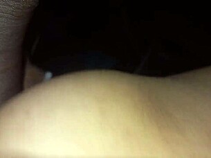 Pretty girl enjoys quickie with monster cock in her ass.