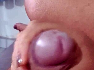 madastra alone with stepson, craving to grip something tight while watching movie