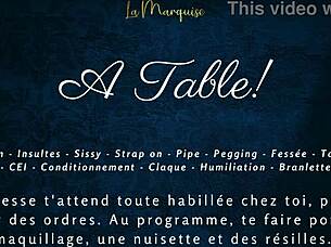 A Table - French Audio Femdom Milking Table Sissy Cei