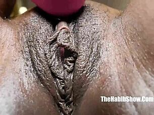 porsha doll gets fucked for the first time on video, her ebony body taking that cock