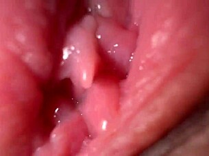 Damn! Listen to this creamy pussy with messy pad dirty talk!