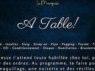A Table - French Audio Femdom Milking Table Sissy Cei