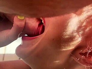 Best Friend's Girlfriend Throatpie Surprise