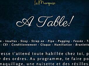 A Table - French Audio Femdom Milking Table Sissy Cei