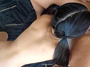 The results of a well trained asian pet slave super fast blowjobs on demand 😏