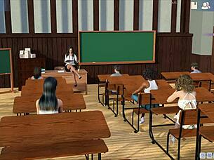 Lust Academy 40 With Cute Fat 3D Curvy Outfits