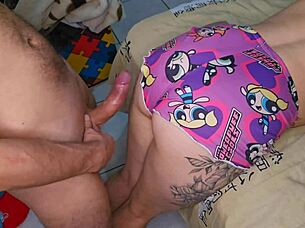 Hey, just rubbing but accidental penetration happened, couldn't stop!