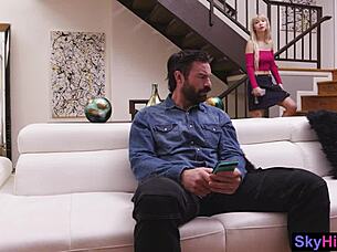 Stepdaughter says, 'Smash me hard in the garage, stepdad.'