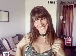 my boyfriend offers me a big black cock while he jerks off