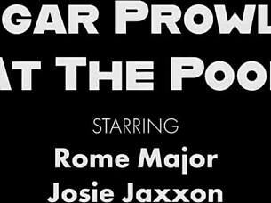 Curvy Cutie Josie Jaxxon Gets Pussy Fucked Outdoors By Rome Major.