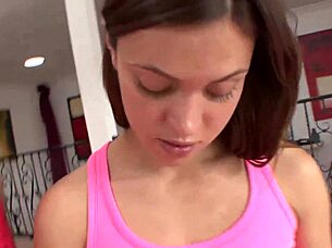 brenda licks alyssa reece's sweet young pussy gently