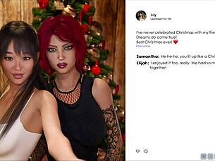 lust academy 125 featuring cute fat 3d curvy outfits