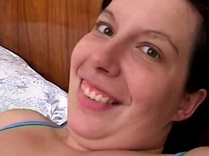 in my friend's room, i do foreplay with my girlfriend