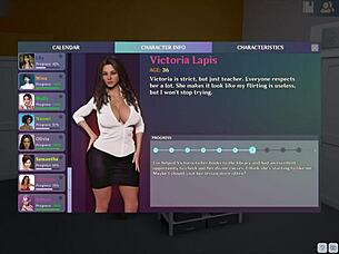 Lust Academy 40 With Cute Fat 3D Curvy Outfits