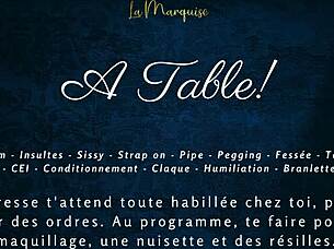 A Table - French Audio Femdom Milking Table Sissy Cei