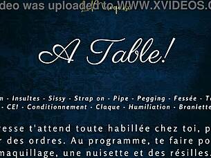 A Table - French Audio Femdom Milking Table Sissy Cei