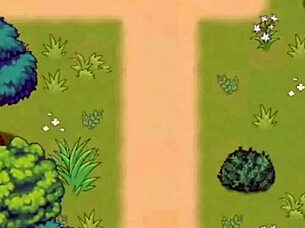 Exploring hentai game village rhapsody short anime 😄