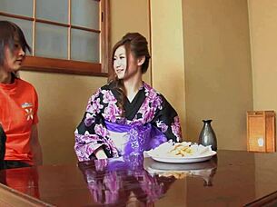 She enjoys a clit vibrator rub before riding a huge cock.