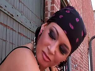 Can Samira Handle This Stiff Pole Sucking and Riding?