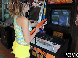 Zoe Foxx Sucks Cock Roughly In Pov.