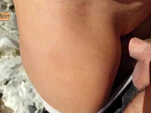 I cum in my panties and wear them on the way to the mountains