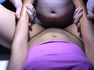 The cheater and the student exchange glances in class