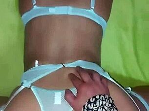 Pretty Latina Girlfriend Allows Bareback Licking