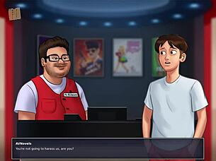 Summertime Saga Features Erotic Scenes With Big Tits