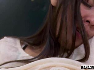 Japanese Ryouko Murakami's big tits in uncensored action