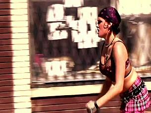 Can Samira Handle This Stiff Pole Sucking and Riding?