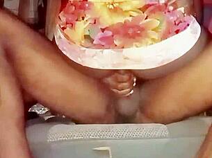 Let's Try Anal! Submissive Slut Rides Rough with Small Tits