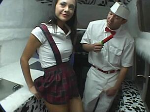 Jessica Valentino Sucks Big Cock Like Ice Cream