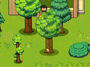 Exploring hentai game village rhapsody short anime 😄