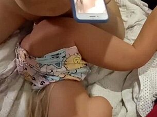 Dirty husband and wife unite to assfuck stepdaughter in outdoor public threesome with sex toys.