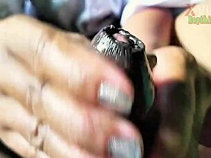 Bokep Indonesia: The lazy girl was fucked in a hurry because of being late to school