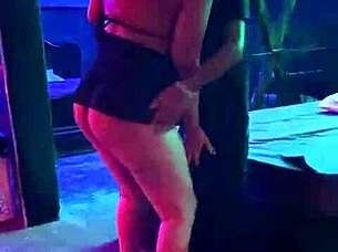 this beautiful latina in lingerie has fun riding a big black cock