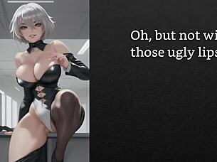 Faygrey turns you into her bitch with joi, cei, cbt, and a2m domination.