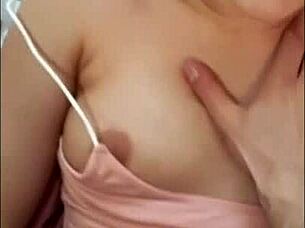 she was shaking from squirting orgasm