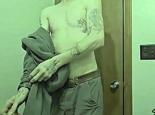 Getting Naked In The Bathroom With Clothes Ripped Off