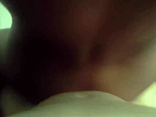 teen girl sits seductively on it